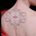Tattoos - White Ink Celtic Sun - 75873